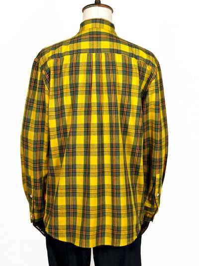 Shirt - Multi-Color Woven Checked Long Shirt