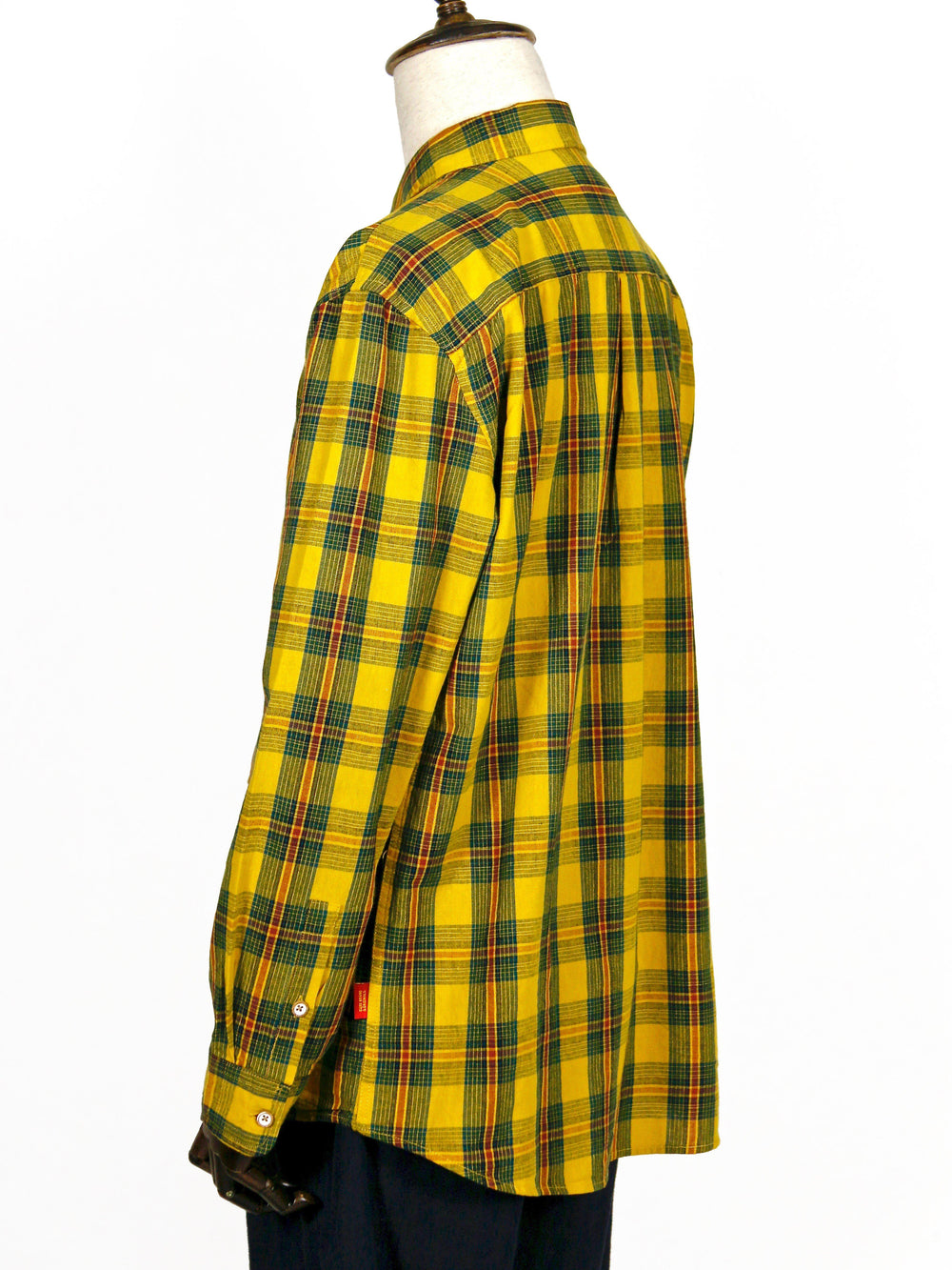 Shirt - Multi-Color Woven Checked Long Shirt